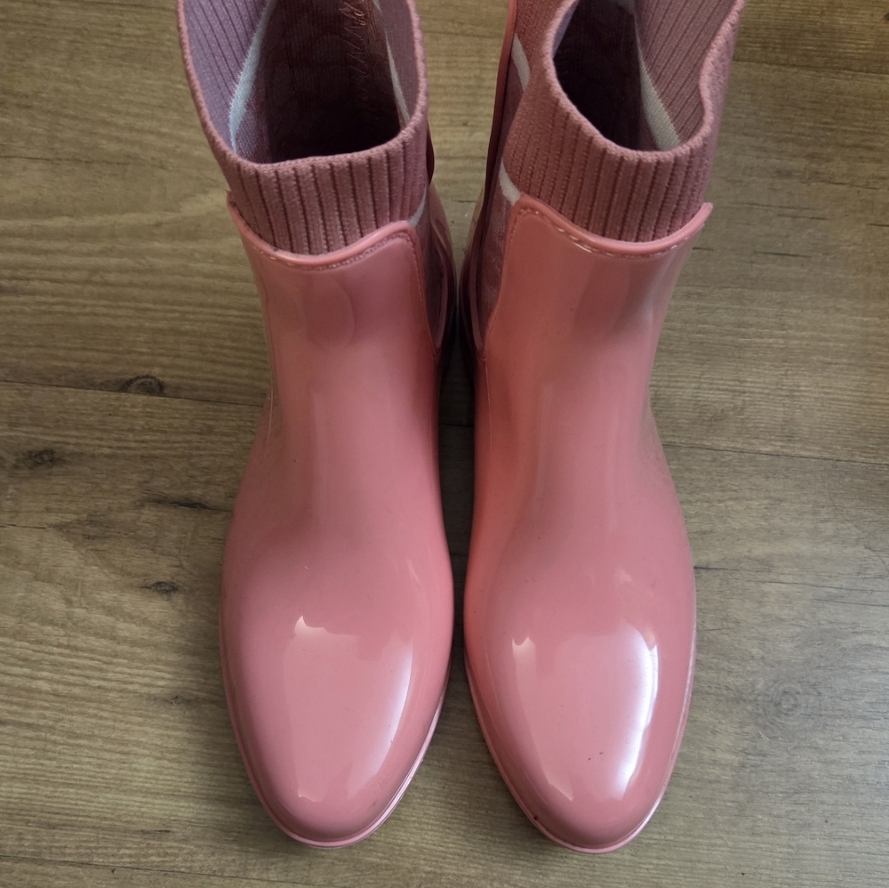 Coach Taffy Rubber Rain Bootie - Picture 9 of 13